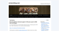 Desktop Screenshot of mclarenblog.com